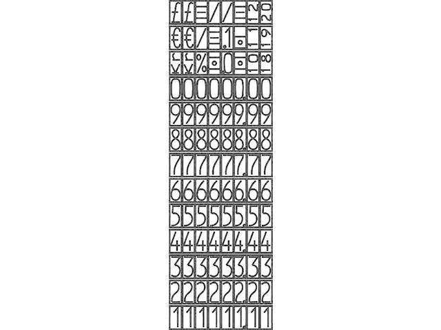 Prismärkare Avery 826 26 x 12 mm