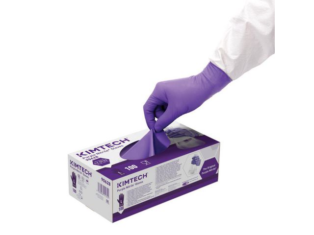 Nitrilhandske KIMTECH lila 100/fp