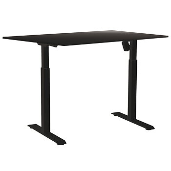 Skrivbord el ED-A l sv 140x80