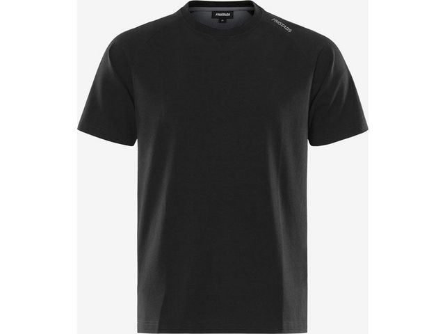 T-shirt heavy FRISTAD 7553 S svart/grå