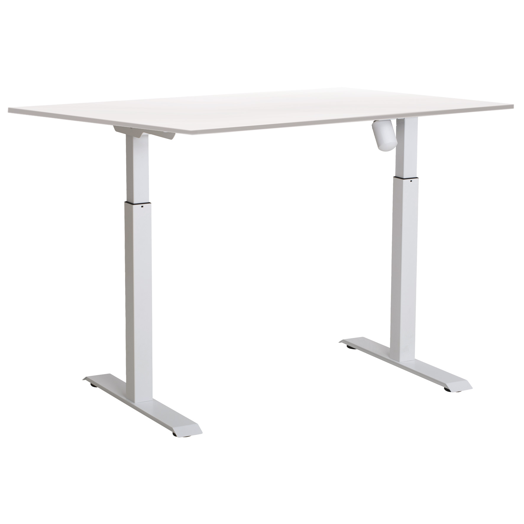 Skrivbord el ED-A l vit 120x80