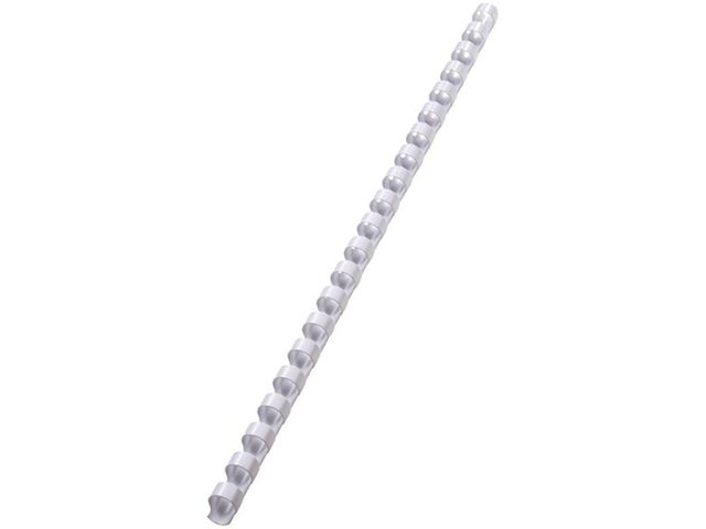 Plastspiral GBC 10mm vit 65 bl. 100/fp
