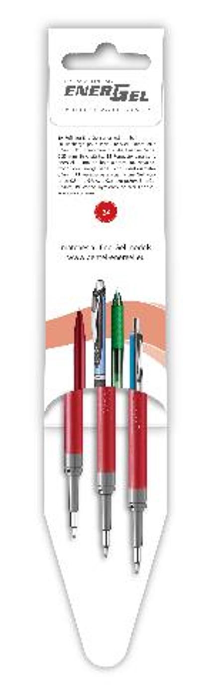 Refill PENTEL EnerGel needle röd 3/fp