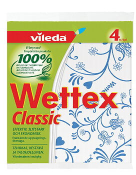 Diskduk Wettex sort.färg 4/fp