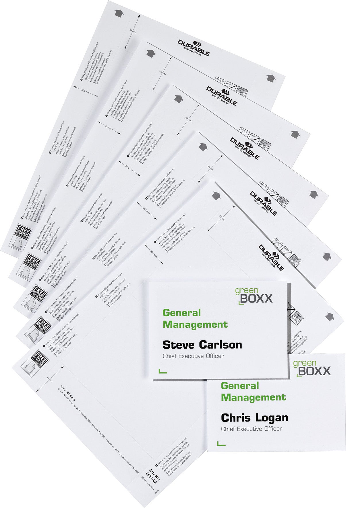 Etiketter Info Sign/Click Sign 149x105,5 mm vit