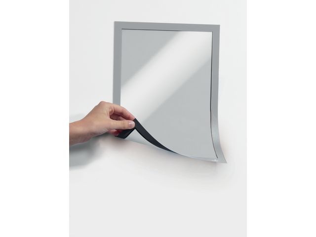 Inforam Duraframe Magnetic A4 silver 5 st/fp