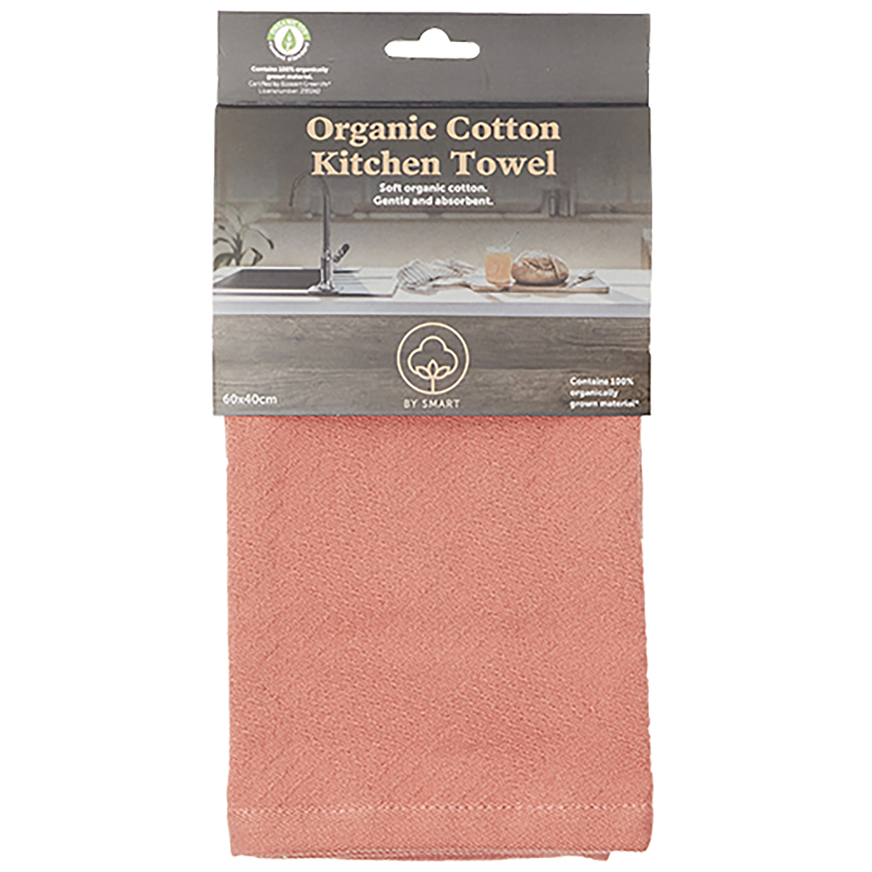 Kökshandduk rost .bomull