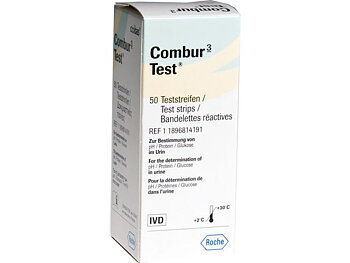 Urinstickor COMBUR 3 test 50/fp