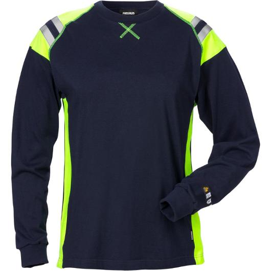 T-shirt l/ä Flam FRISTAD 7098 dam XL