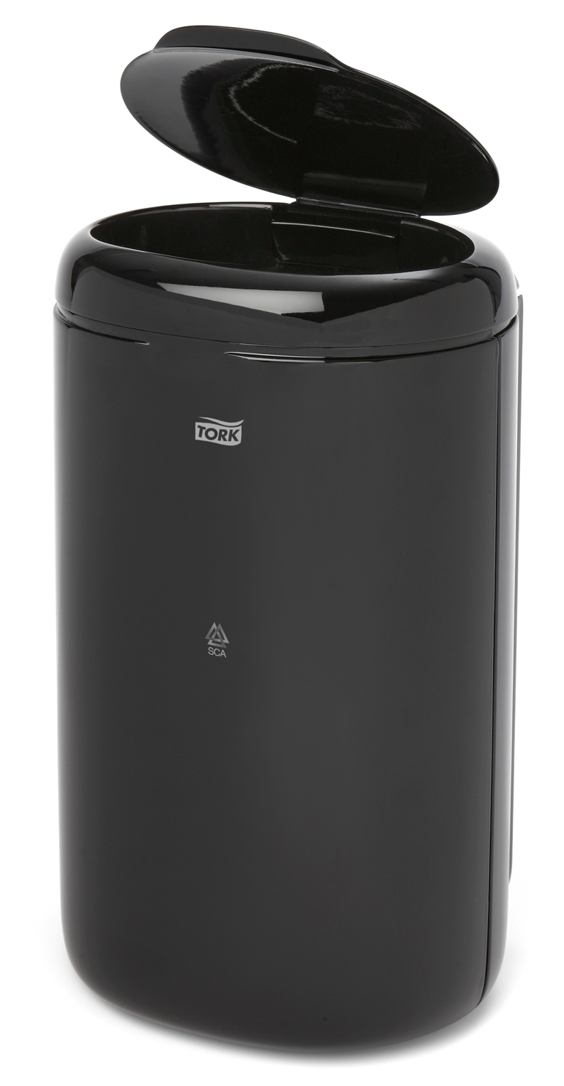 Papperskorg B3 Mini Tork 5 liter svart