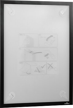 Duraframe Wallpaper A3 svart