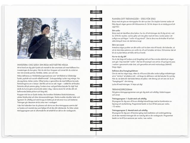Träningskalendern A6 2026