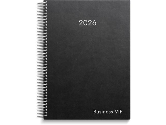 Kalender Business VIP 2026 svart