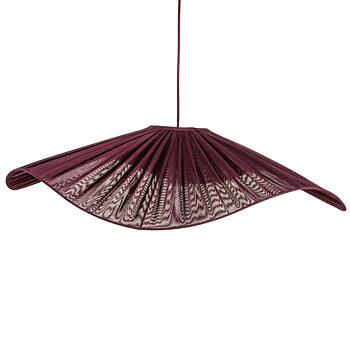 Taklampskärm Monstera D78 Nivi plommon