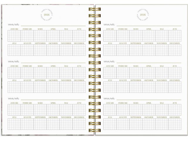 Life Planner Essentials A6 2026