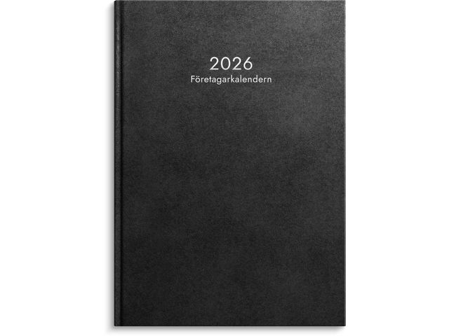 Företagarkalendern 2026 svart
