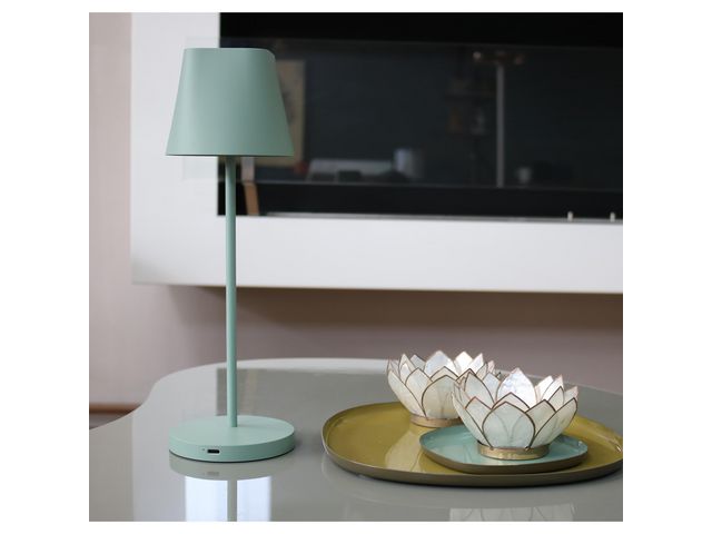 Bordslampa UNILUX Ava LED grön