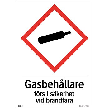 Dekal Gasbehållare A6