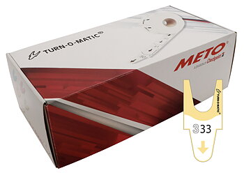 Nummerlappar T90 gul 6/fp