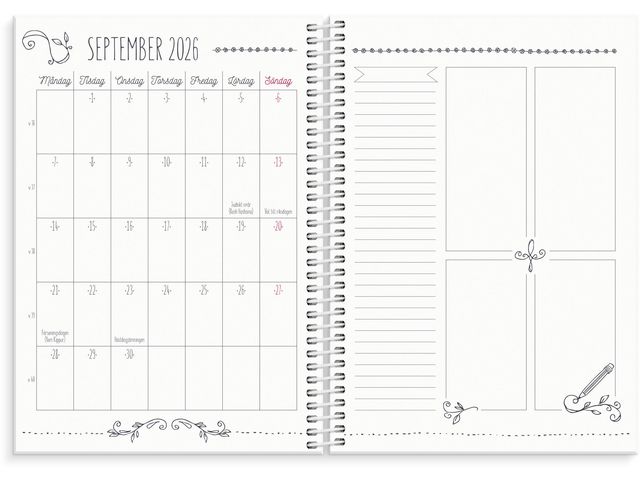 Kalender Doodle 2026