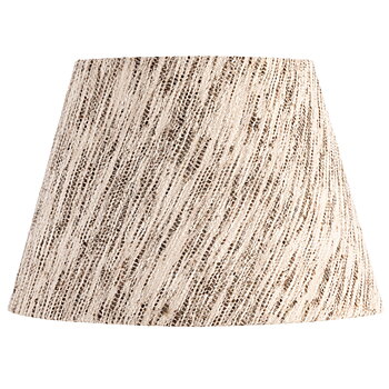 Lampskärm Karin D40 Silke/bomull off-white
