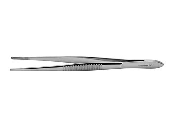 Pincett tvär spets Avd-kval 11cm