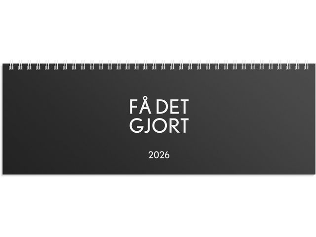 Bordsalmanacka Få det gjort 2026