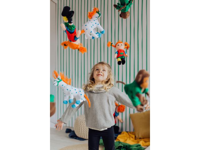 Docka Pippi 20cm