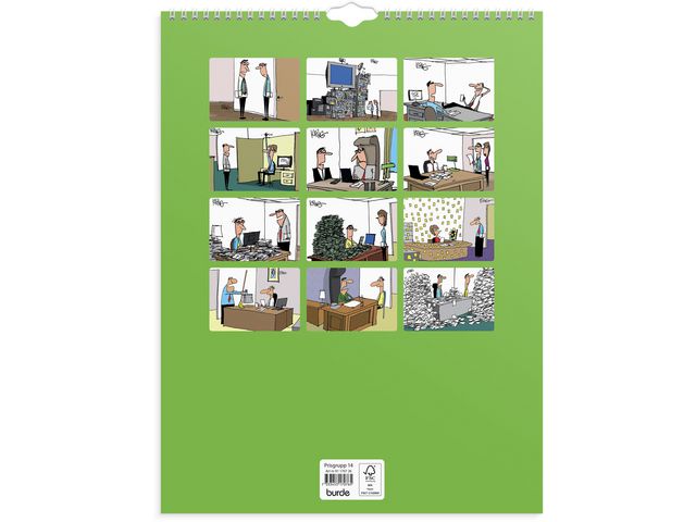 Väggkalender Kontorshumor 2026