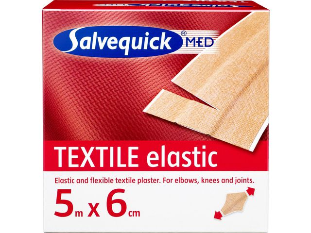 Textilplåster Salvequick 5m