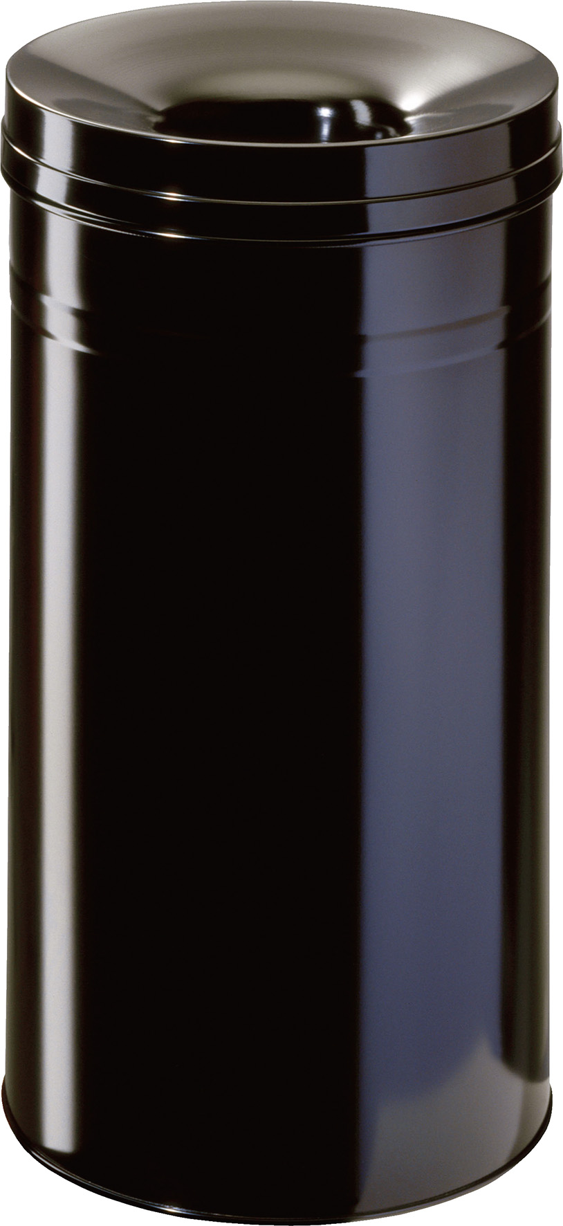 Papperskorg SAFE+ 60 liter svart