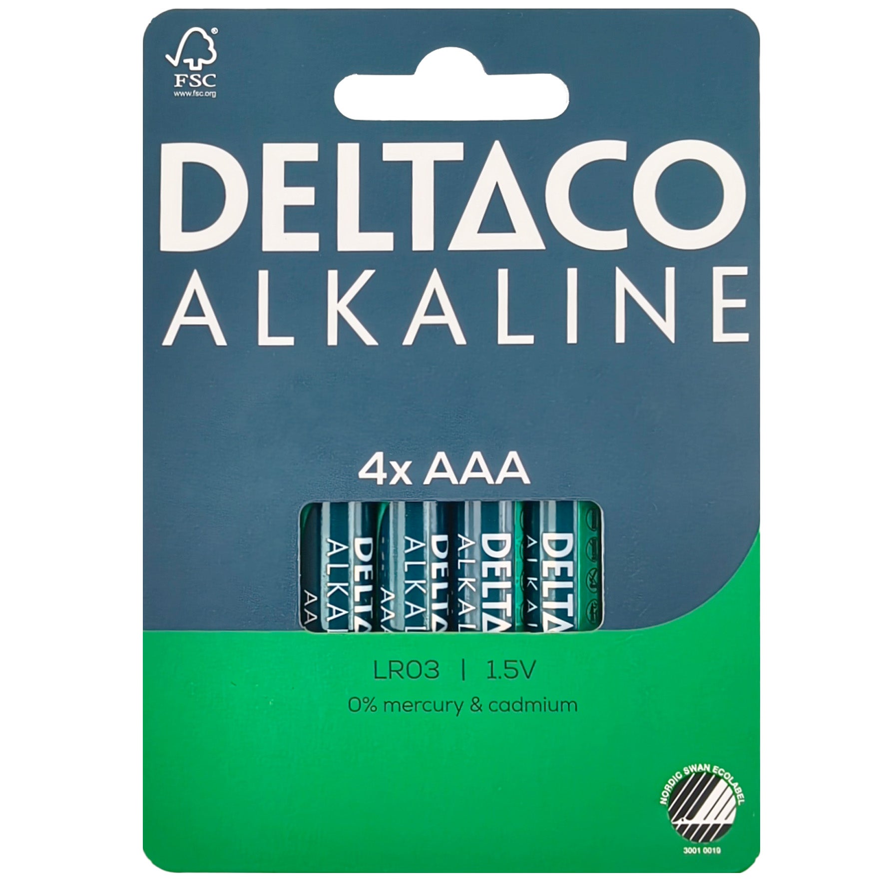 Batteri Ultimate Alkaline AAA LR03 4-pack
