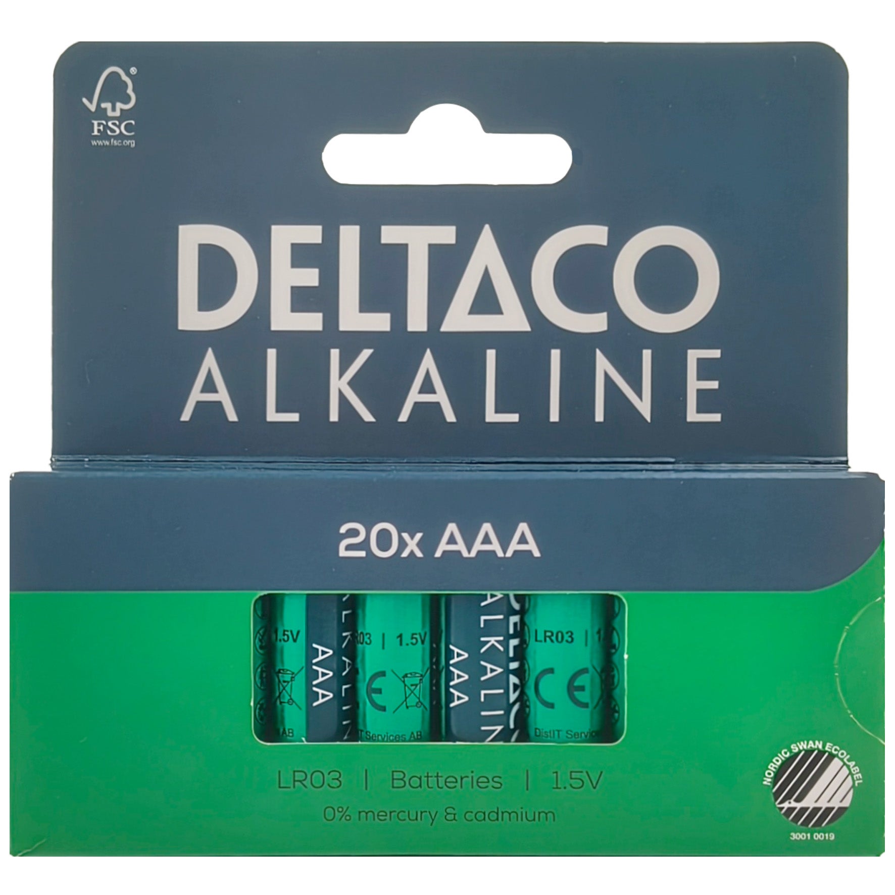 Batteri Ultimate Alkaline AAA LR03 20-pack