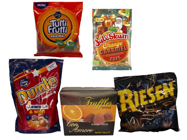 Godis Jutesäck God Jul natur 600g