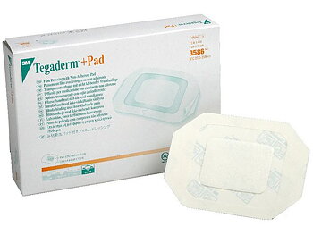 Tegaderm+pad 3586 9x10cm 25/fp