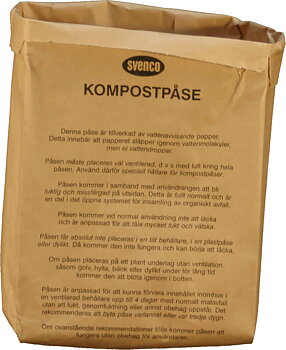 Matavfallspåse 8 liter 80/fp