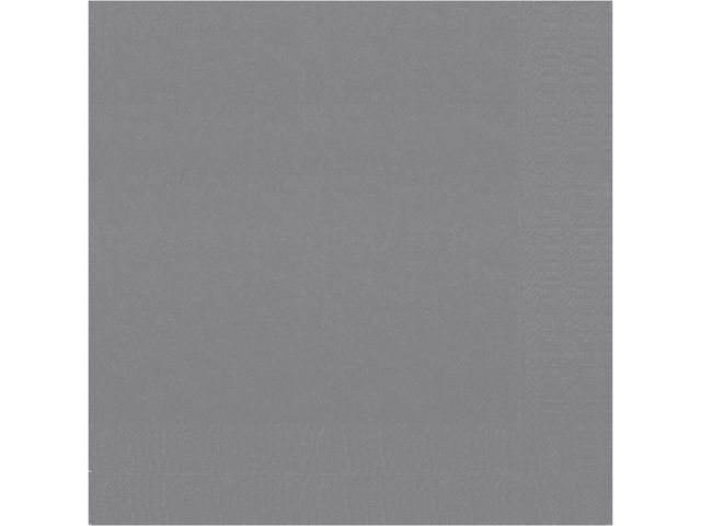 Servett 3-lags 33x33cm granitgrå 125/fp