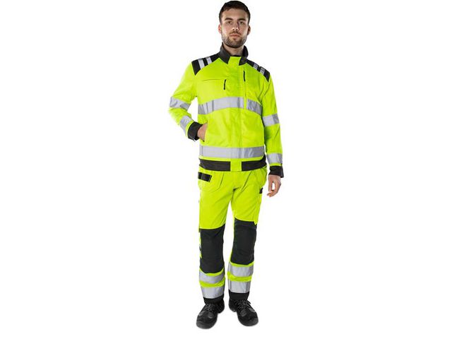Jacka varsel FRISTADS 4067 kl3 gul L