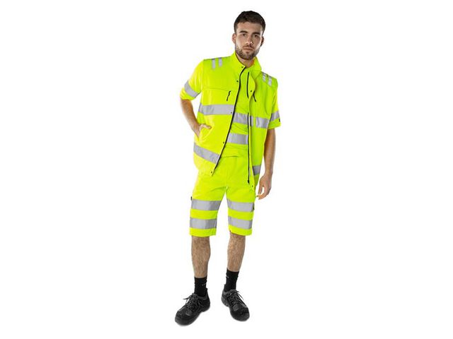 Varselväst FRISTAD 5067 GPLU kl2 gul
