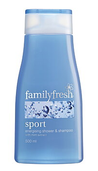 Duschtvål Family Fresh Sport