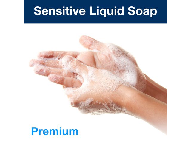 Handtvätt/flytande tvål Tork Sensitive S1 1 liter