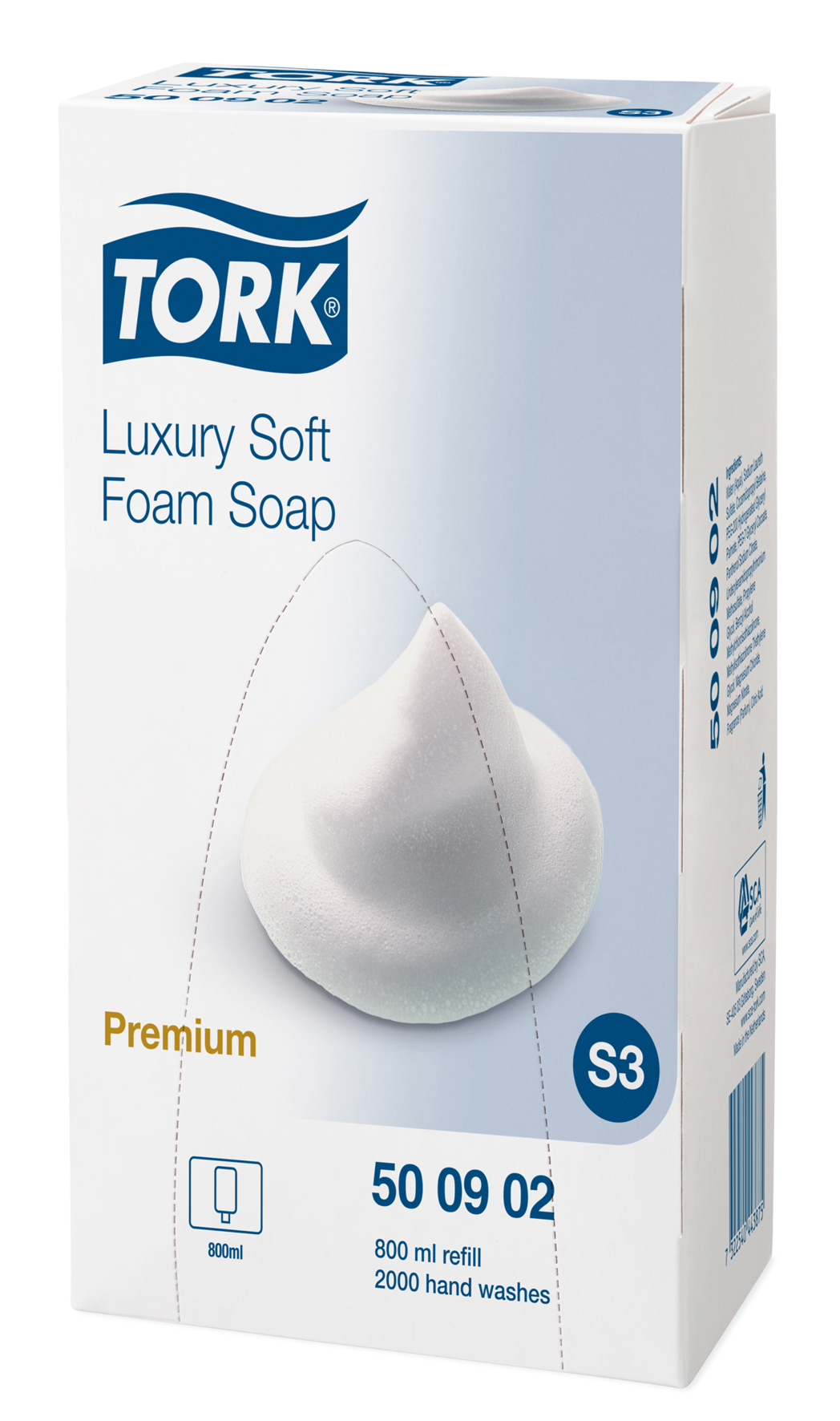 Tvål Tork Premium Skum S3 0,8 liter