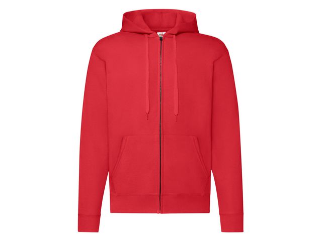 Zip Hoodie FRUIT röd XL