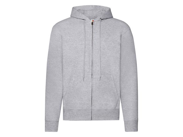 Zip Hoodie FRUIT gråmelange 2XL