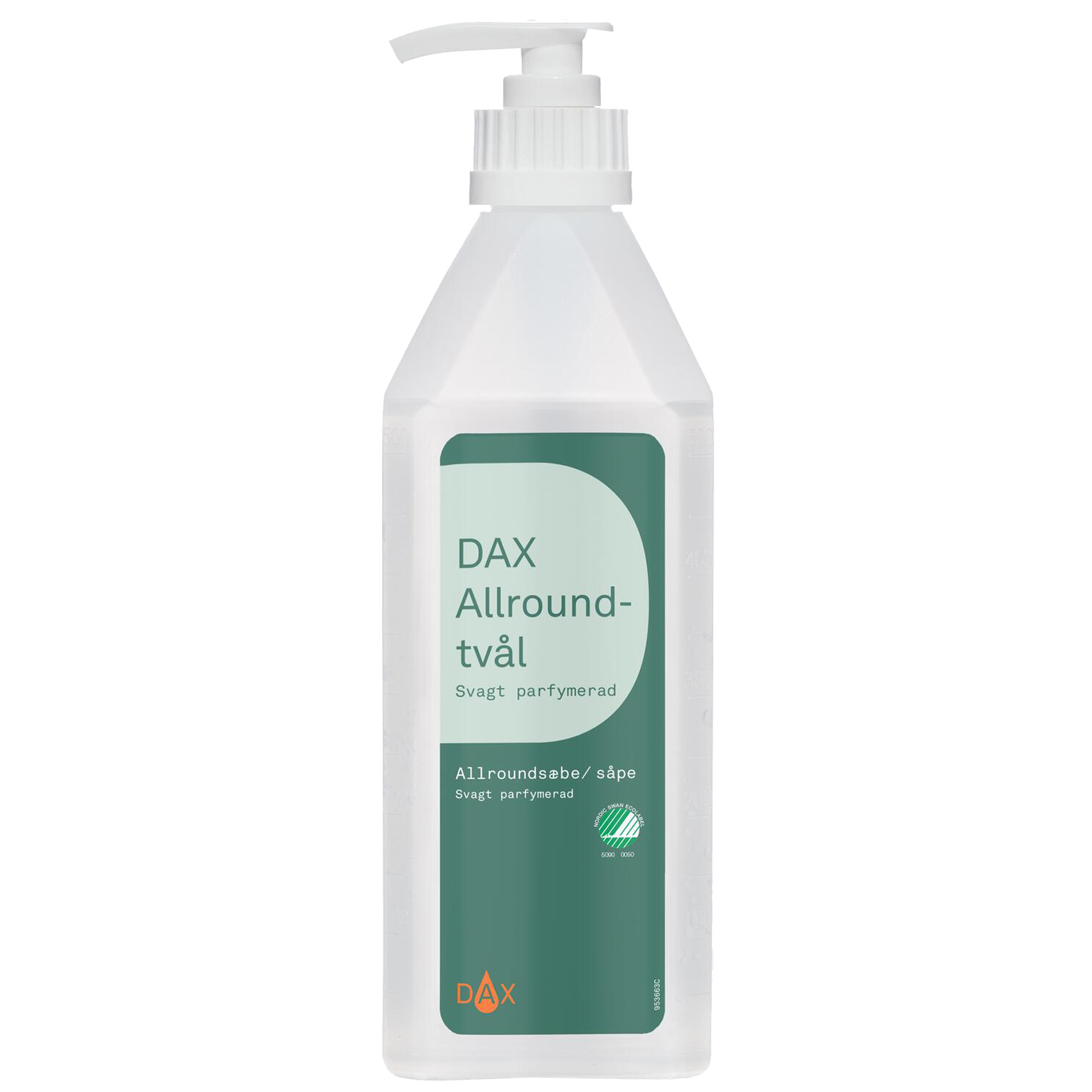 Allroundtvål DAX m pump 600ml