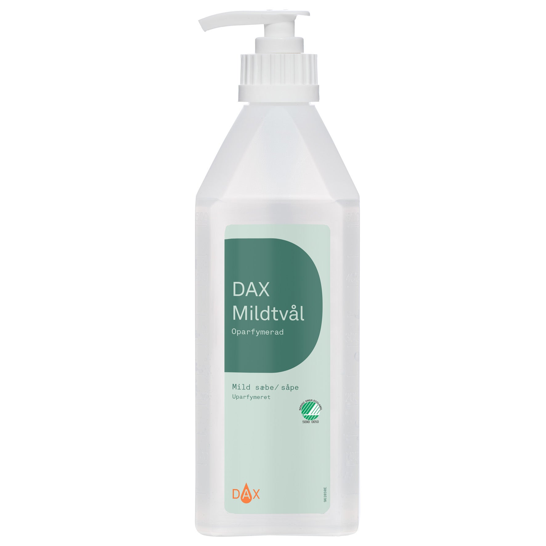 Mildtvål med pump 600 ml Dax