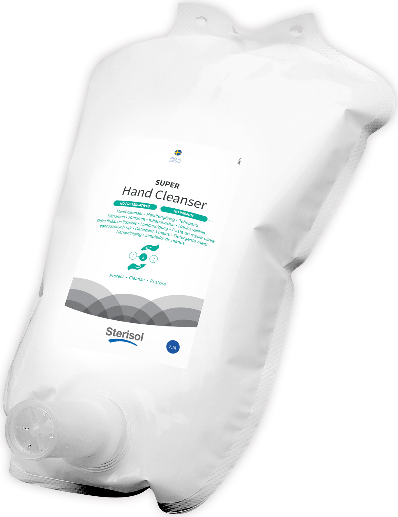 Handrengöring Sterisol SUPER 2,5 liter oparfymerad