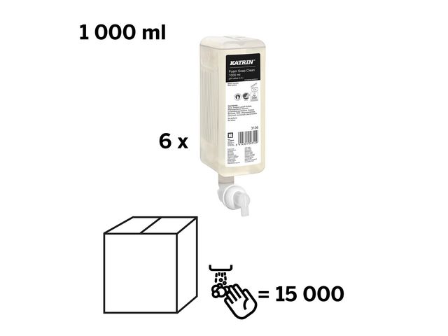 Tvål Katrin FoamSoap Pure Nat.