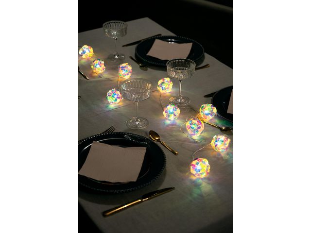 Ljusslinga KONSTSMIDE LED 10 kulör 135cm