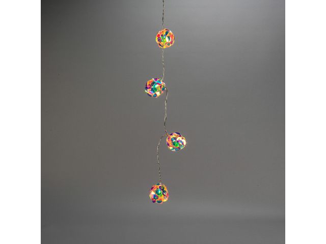 Ljusslinga KONSTSMIDE LED 10 kulör 135cm